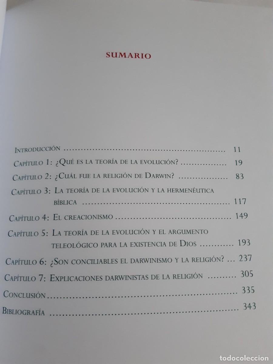 Libros de segunda mano: EL DARWINISMO Y LA RELIGION GABRIEL ANDRADE - Foto 4