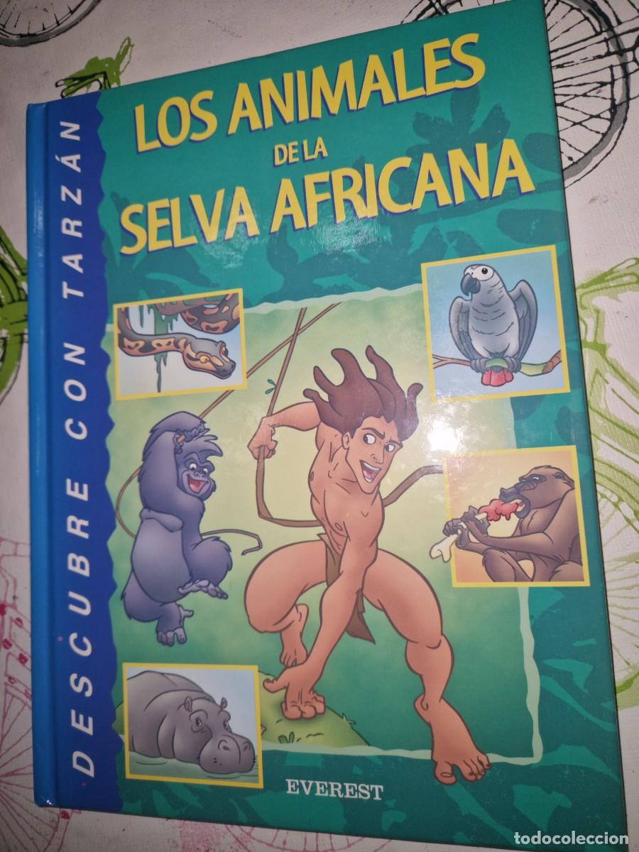Libri di seconda mano: DESCUBRE CON TARZAN LOS ANIMALES DE LA SELVA AFRICANA,