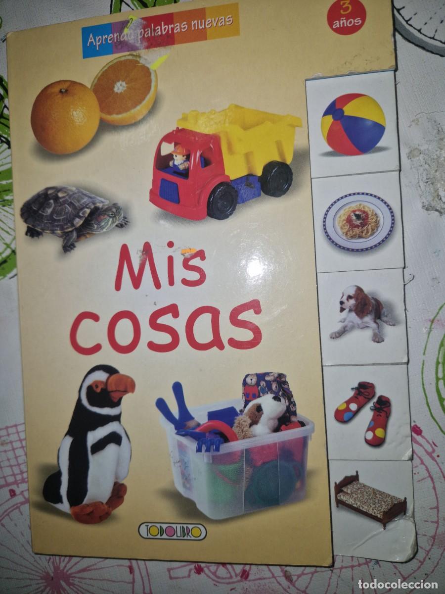 Libros de segunda mano: LIBRO DE APRENDIZAJE MIS COSAS , APRENDE PALABRAS NUEVAS