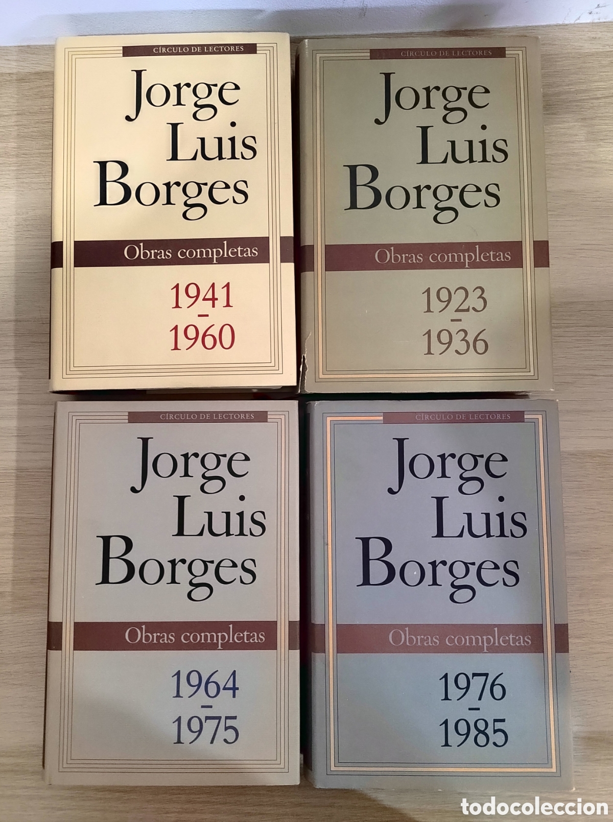 Libros de segunda mano: Jorge Luis Borges - Obras Completas. 4 tomos