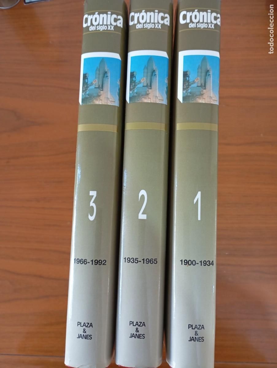 Libros de segunda mano: CRONICA DEL SIGLO XX - PLAZA JANES. 3 TOMOS