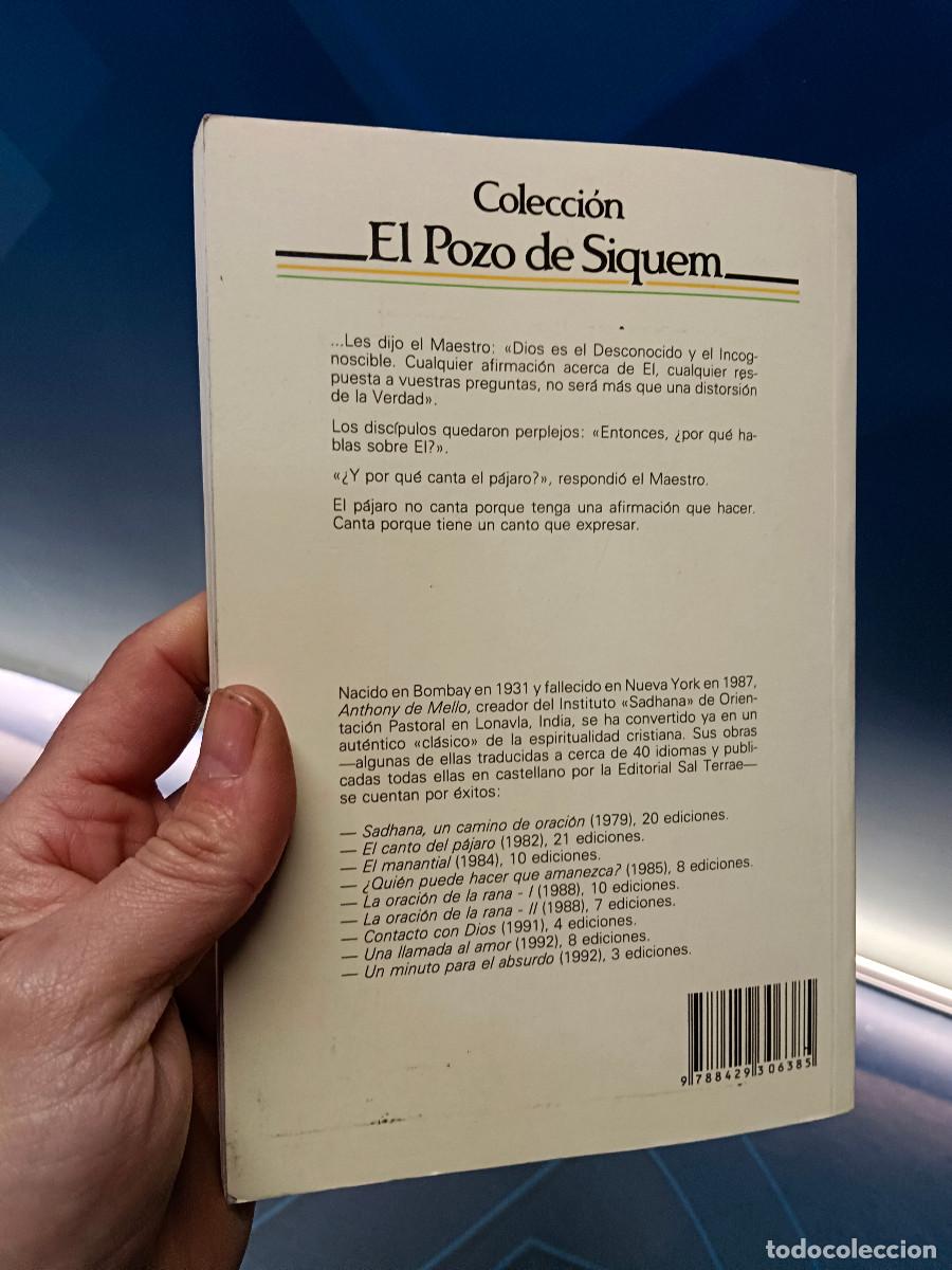 Libros de segunda mano: libro, El canto del p&aacute;jaro. Anthony de Mello. poesia - Foto 3