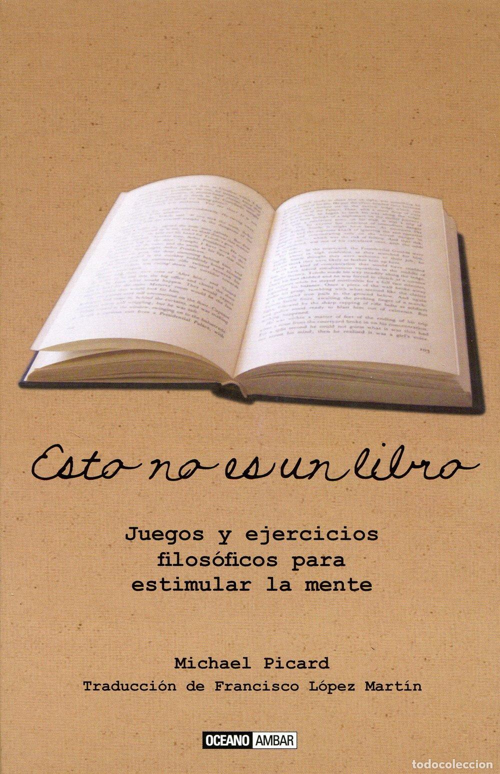 Libros de segunda mano: Esto No Es Un Libro Picard, Michael