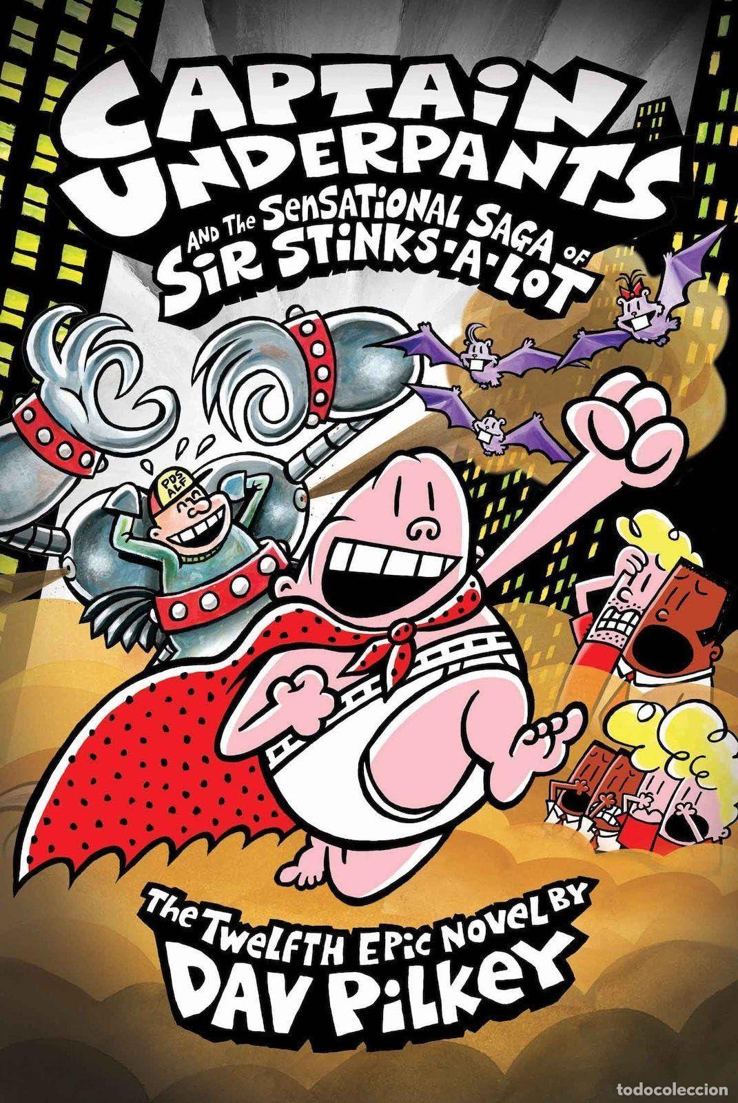 Libros de segunda mano: Captain Underpants And The Sensational Saga Of Sir: 12