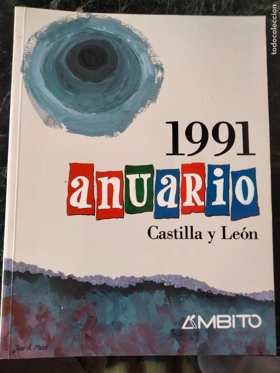Libros de segunda mano: Anuario Castilla y Le&oacute;n 1991. &Aacute;mbito