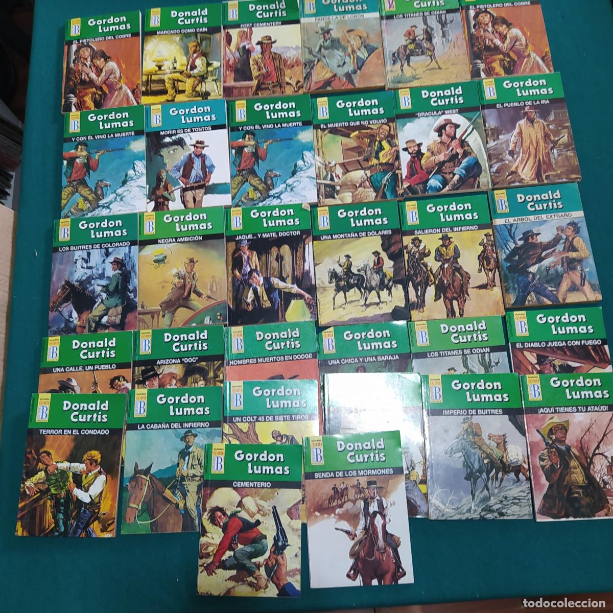 Libros de segunda mano: 128 novelas oeste EDICIONES B
