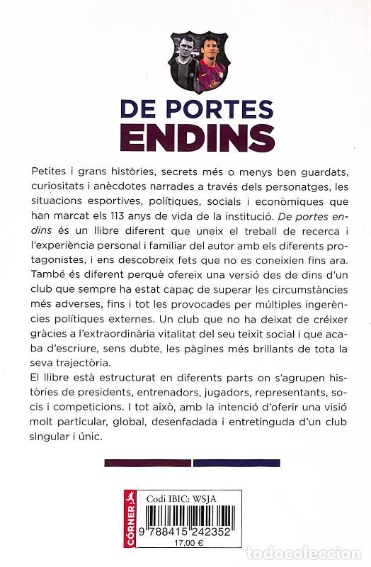 Livres d'occasion: De Portes Endins - Llu&iacute;s Lainz - C&oacute;rner - FcBarcelona