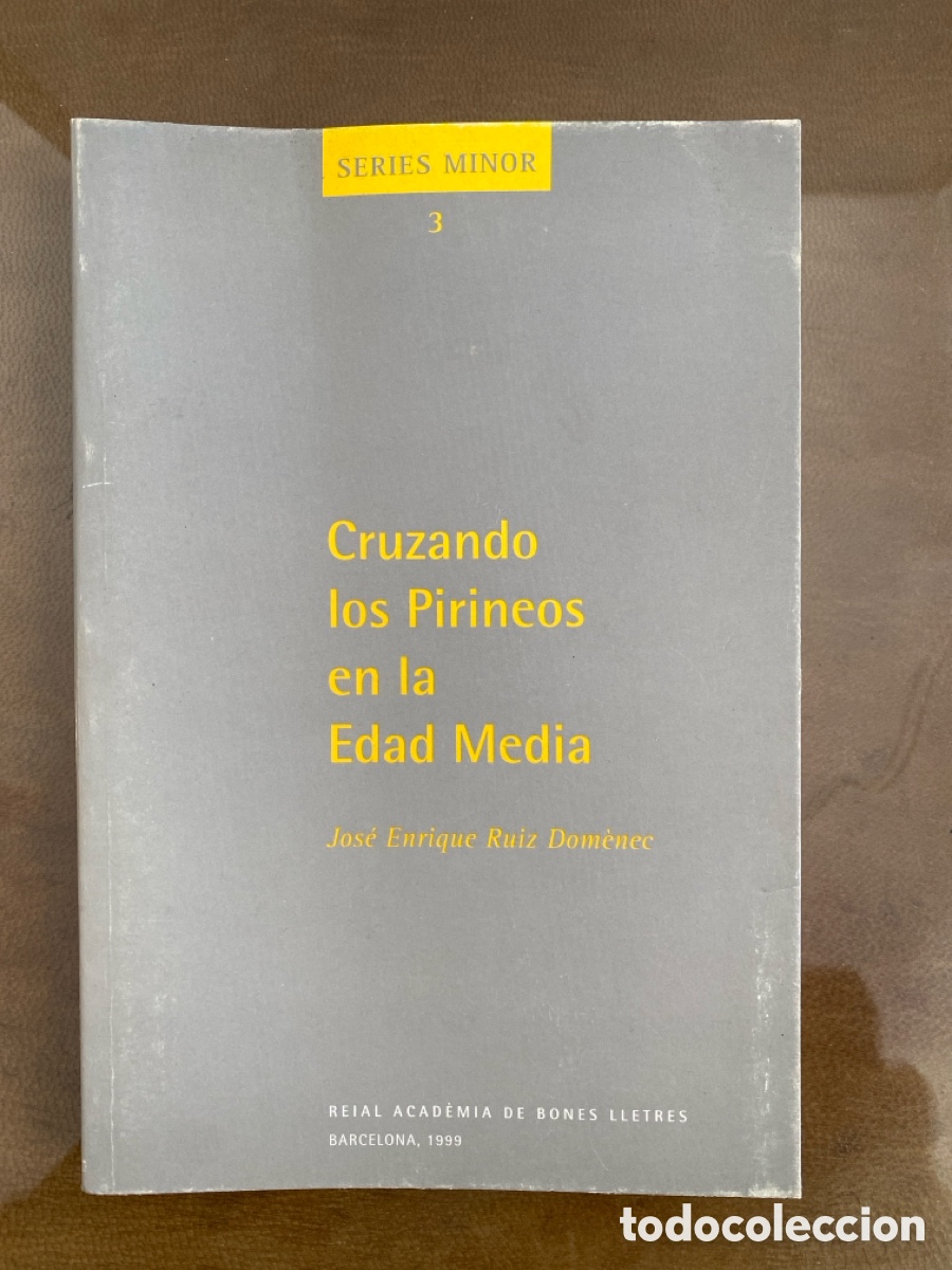 Libros de segunda mano: Cruzando los Pirineos en la Edad Media****. Jos&eacute; Enrique Ruiz Dom&egrave;nec