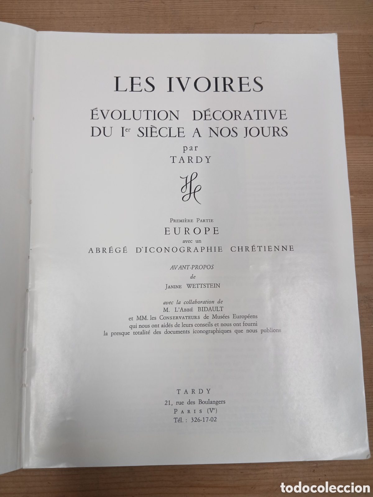 Libros de segunda mano: Les ivoires. Los marfiles. Libro. - Foto 3