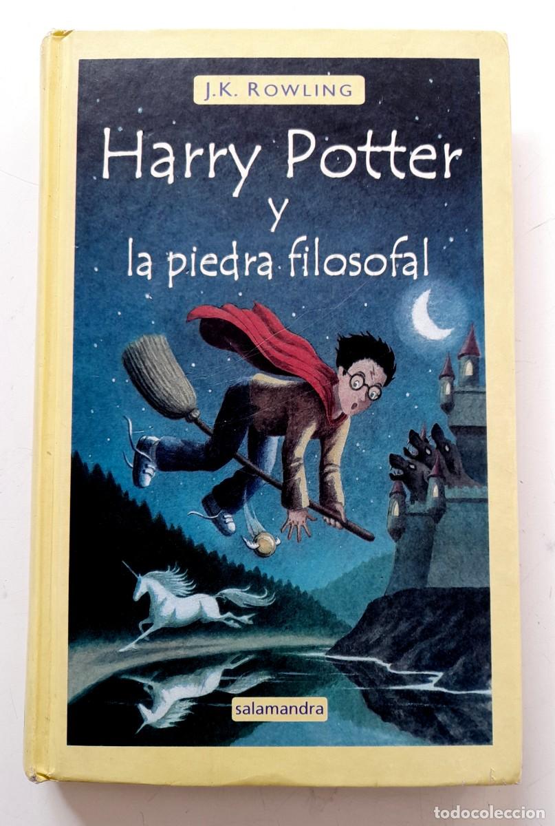 Libros de segunda mano: Harry Potter y la piedra filosofal F.K. Rowling N&uacute;mero 1 Editorial Salamandra a&ntilde;o 2000