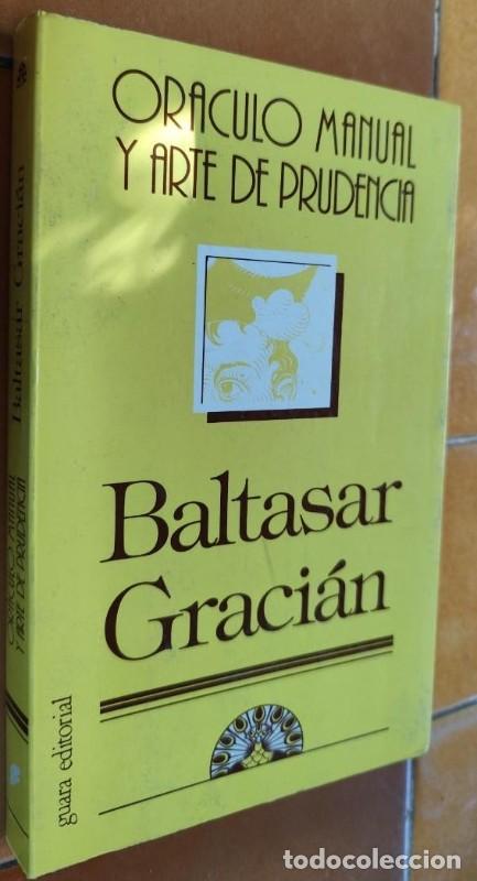 Libros de segunda mano: Or&aacute;culo Manual y Arte de Prudencia - Graci&aacute;n, Baltasar - Guara - Nueva Biblioteca Autores Aragoneses