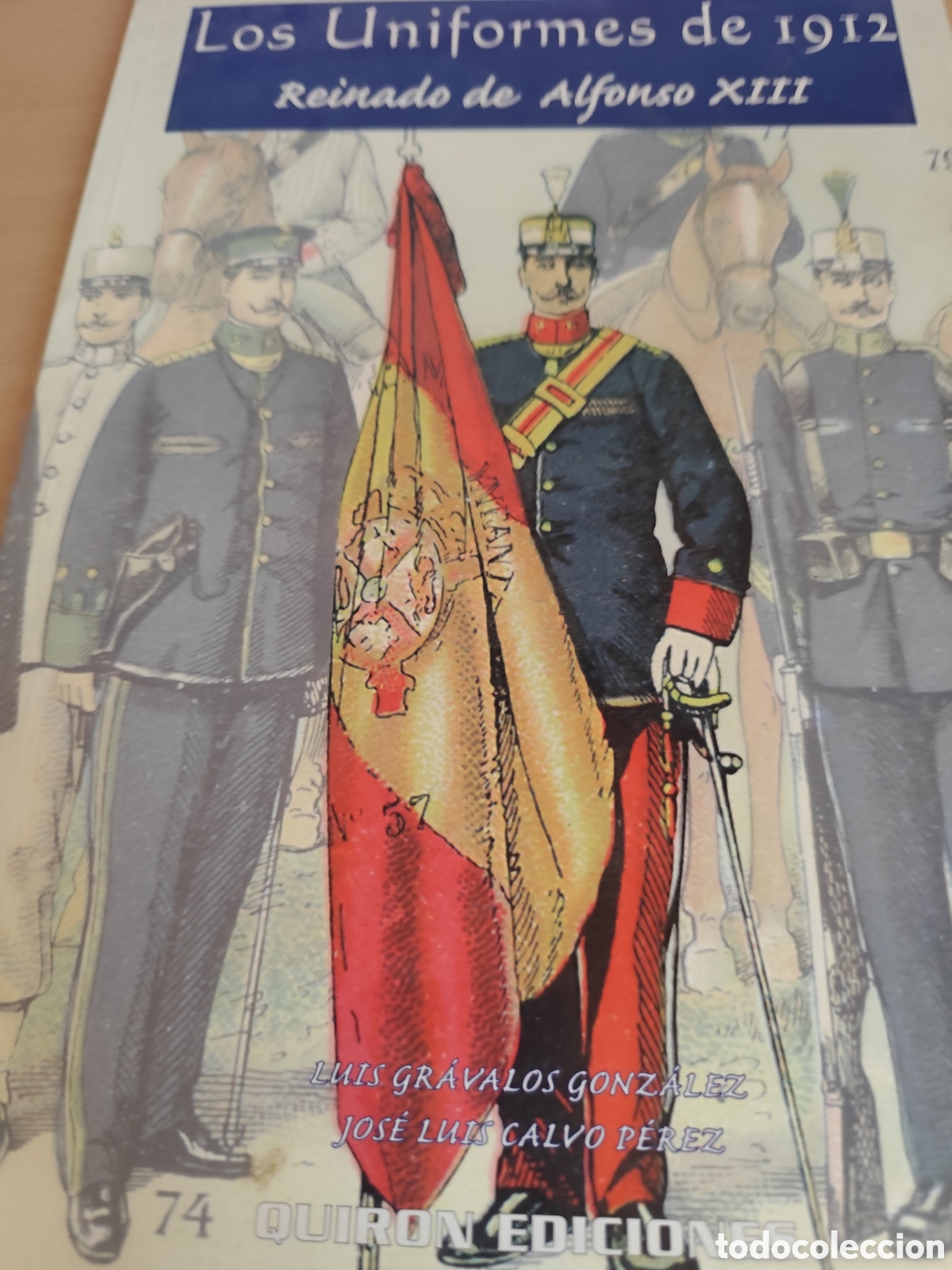 Libros de segunda mano: LOS UNIFORMES DE 1912 RF 318G