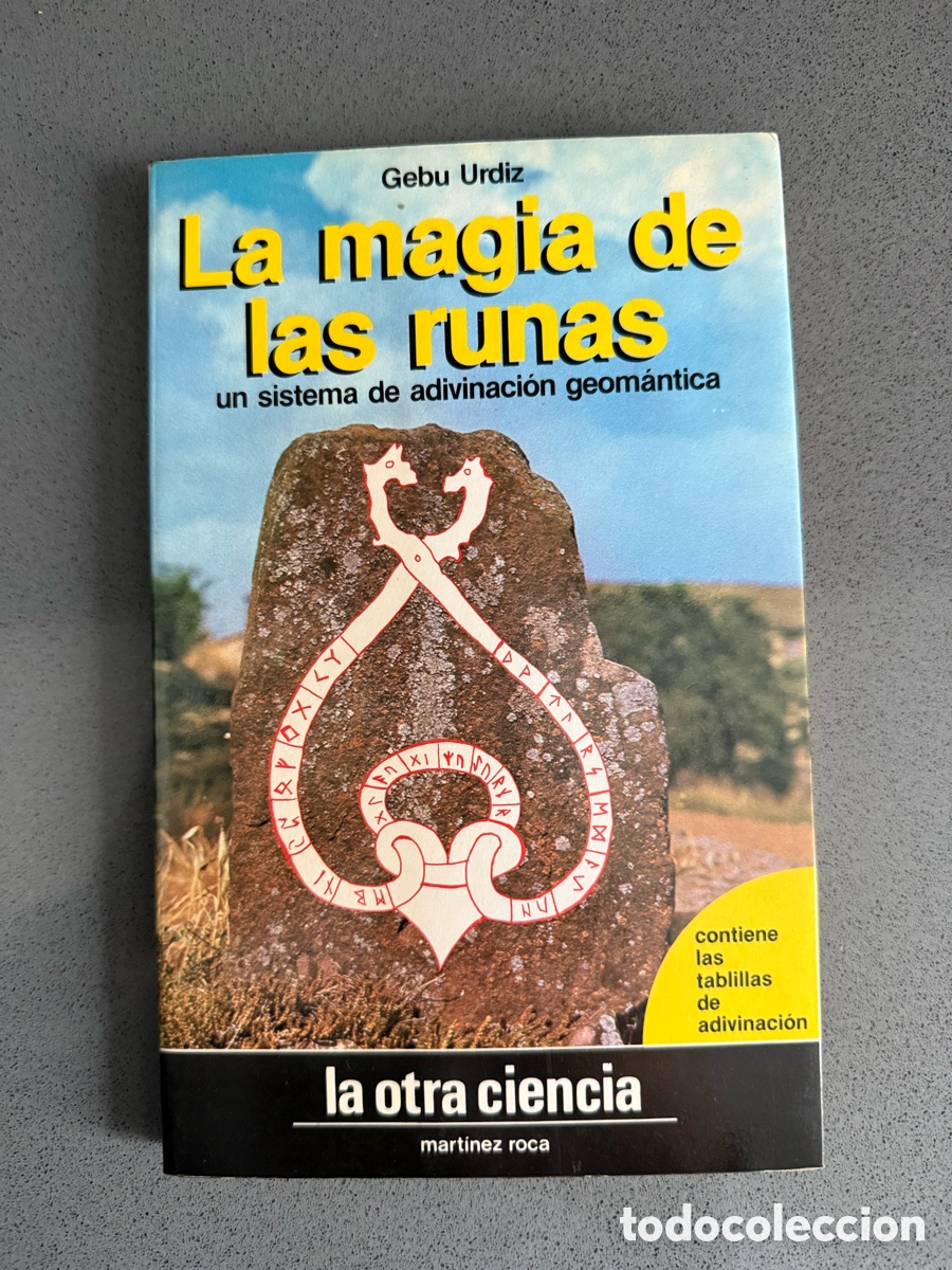 Gebrauchte B&uuml;cher: LA MAGIA DE LAS RUNAS UN SISTEMA DE ADIVINACI&Oacute;N GEOM&Aacute;NTICA - GEBU URDIZ - MART&Iacute;NEZ ROCA TABLILLAS SI