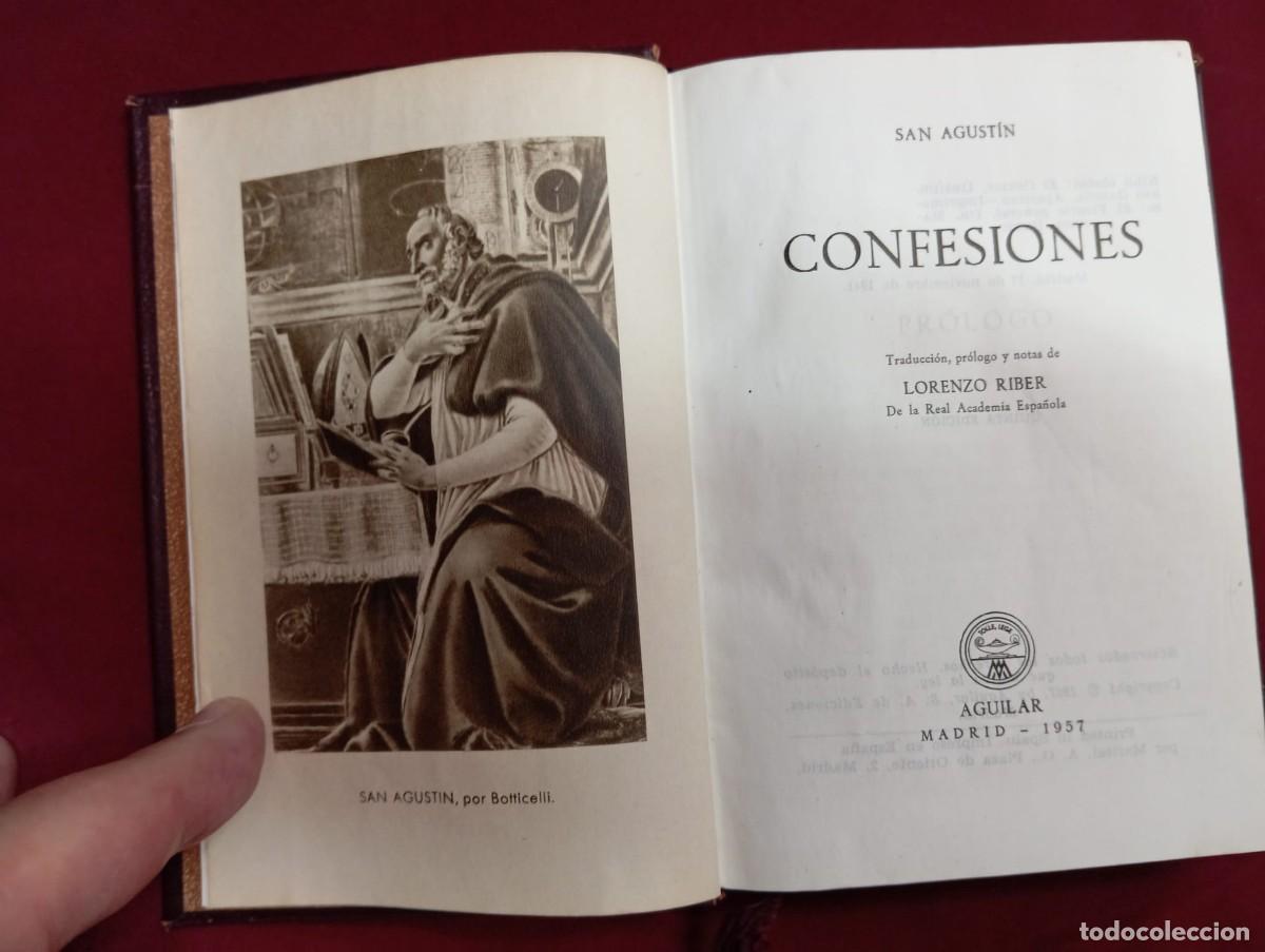 Libros de segunda mano: SAN AGUSTIN: CONFESIONES - Foto 3