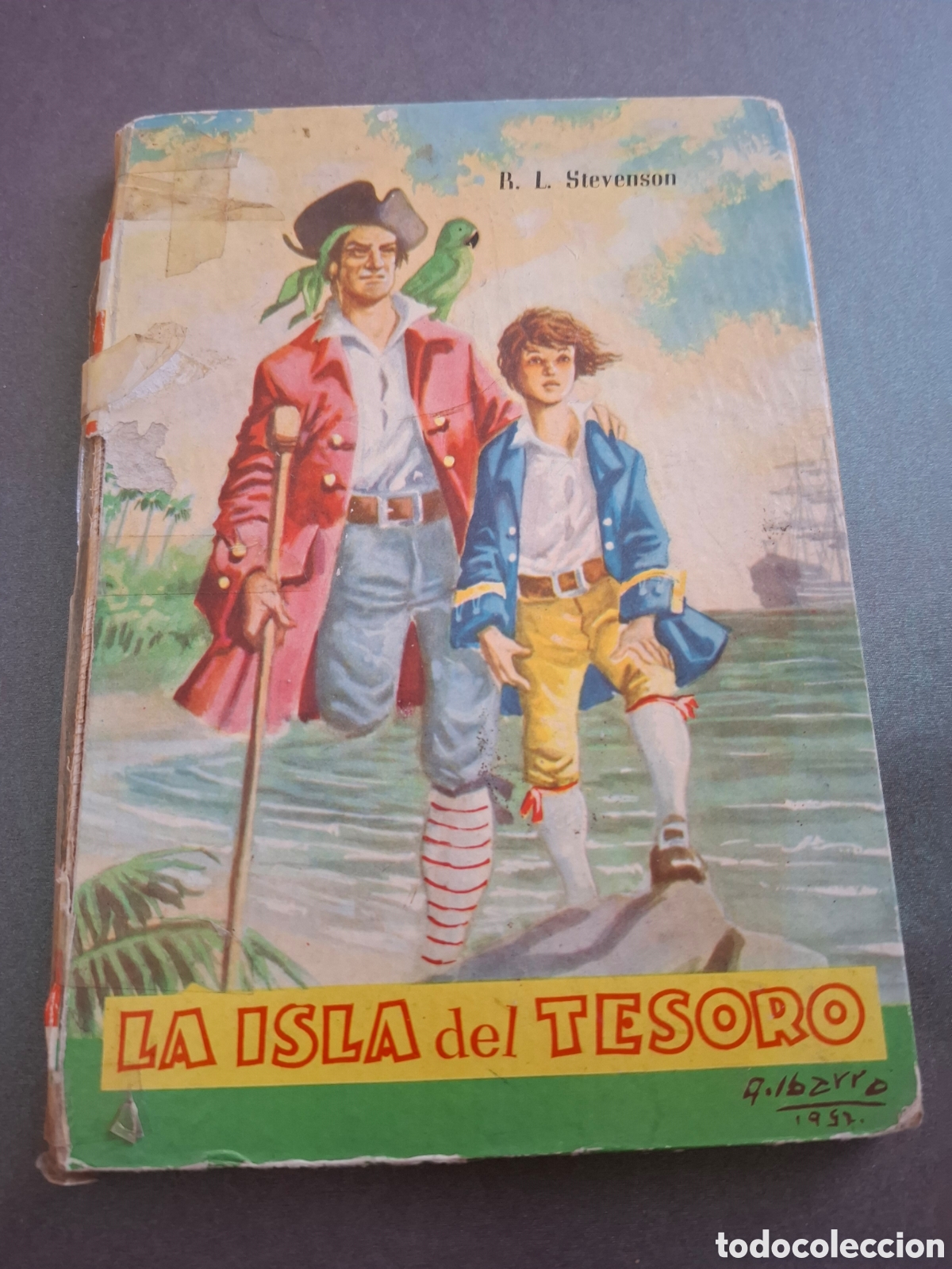 Libros de segunda mano: La isla del tesoro - R.L.Stevenson - 1958