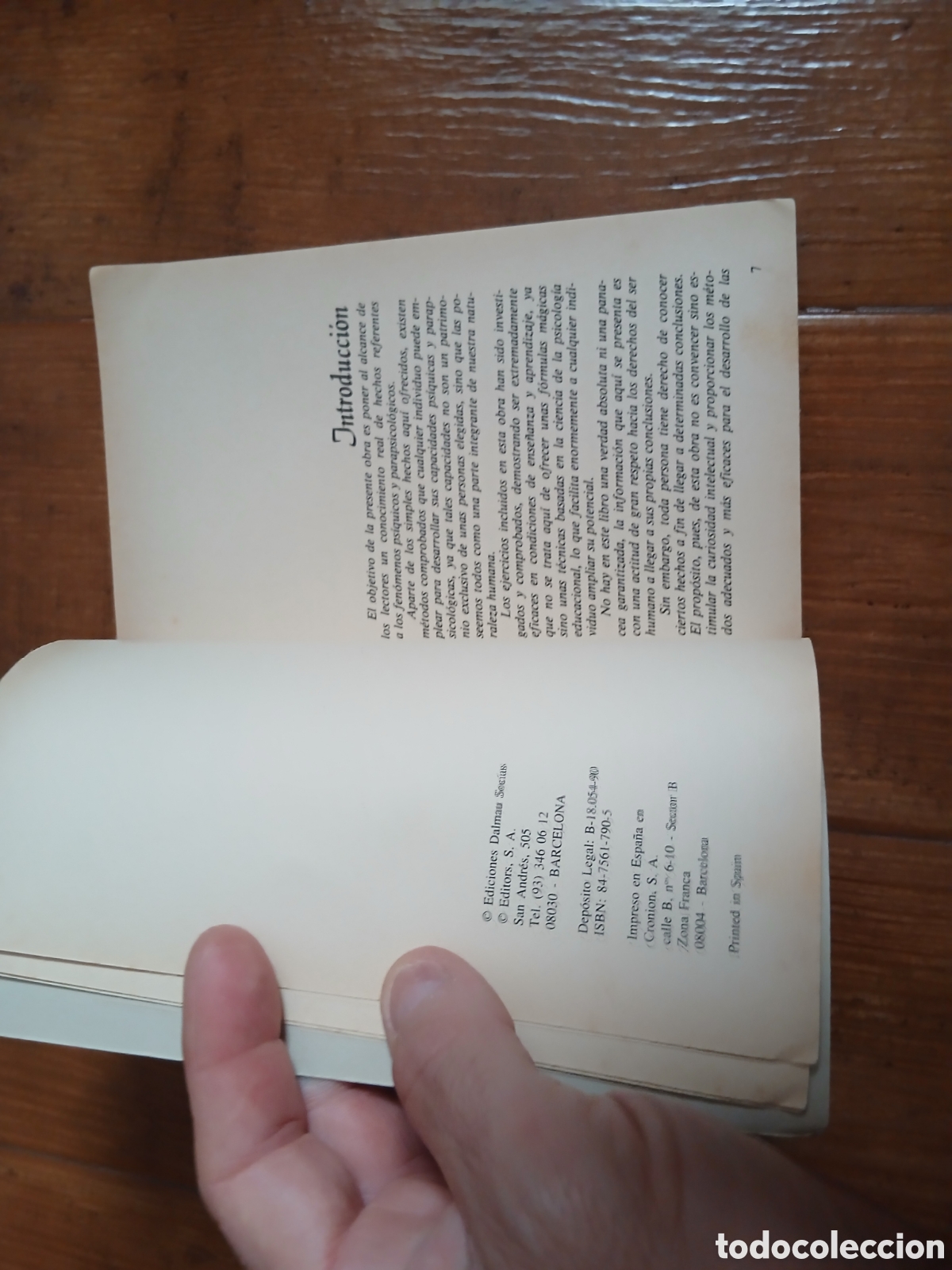 Libros de segunda mano: Libro Como desarrollar las facultades parapsicologicas -M&aacute;ximo Scholten- Ed. Salmau Soc&iacute;as- - Foto 5