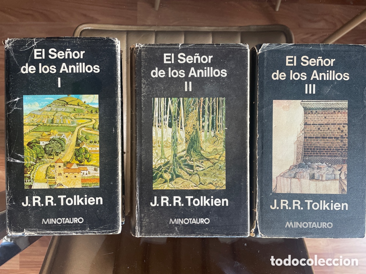 Libros de segunda mano: EL SE&Ntilde;OR DE LOS ANILLOS I-II-III MINOTAURO 1980