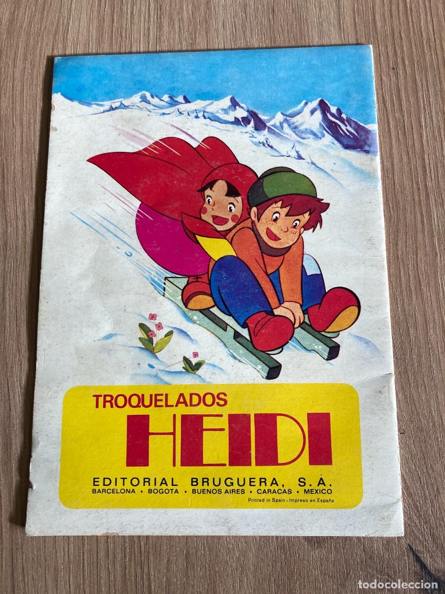 Libros de segunda mano: Heidi en el alud Troquelados Heidi Bruguera - Foto 2