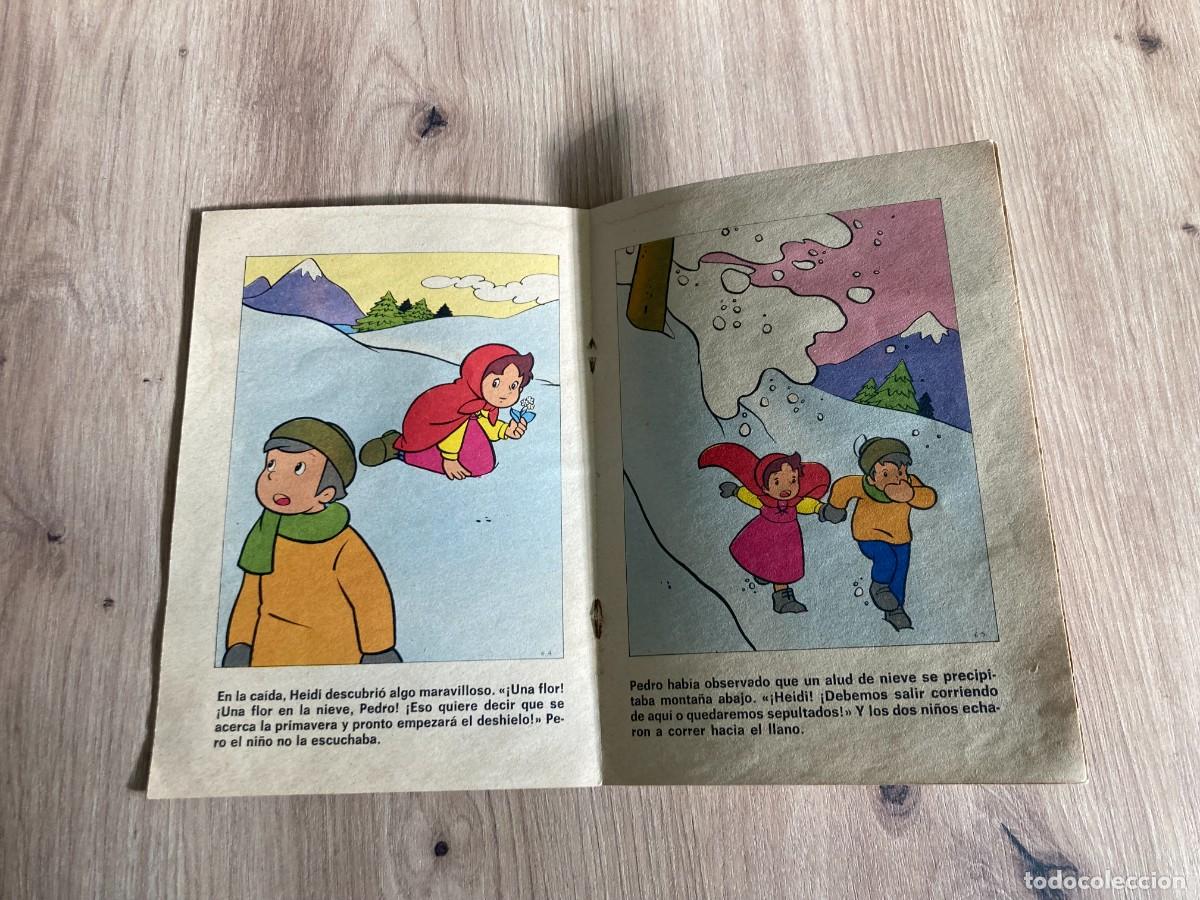 Libros de segunda mano: Heidi en el alud Troquelados Heidi Bruguera - Foto 5