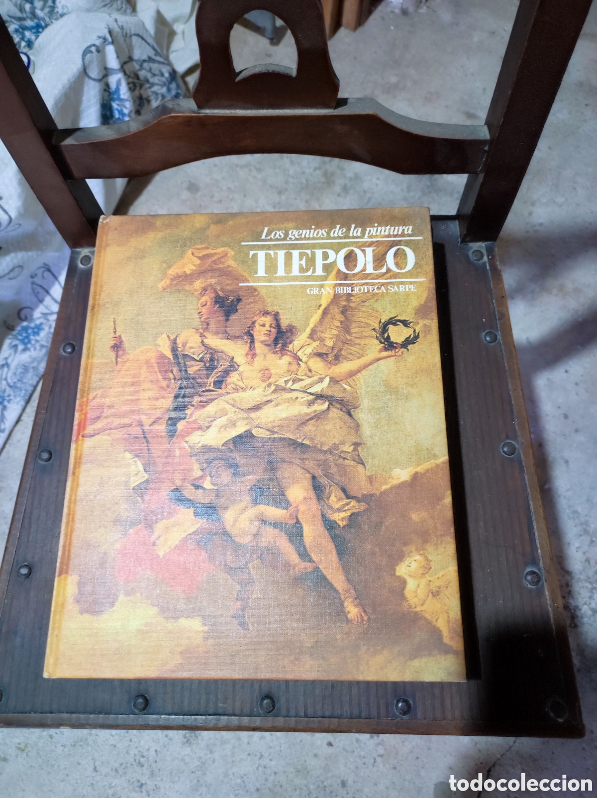 Libros de segunda mano: TIEPOLO - LOS GENIOS DE LA PINTURA - GRAN BIBLIOTECA SARPE / N&Uacute;MERO 27