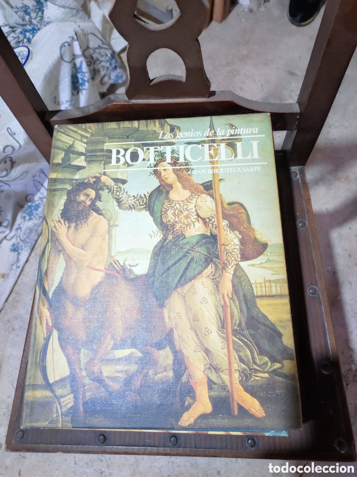 Libros de segunda mano: BOTTICELLI - LOS GENIOS DE LA PINTURA - GRAN BIBLIOTECA SARPE / N&Uacute;MERO 11