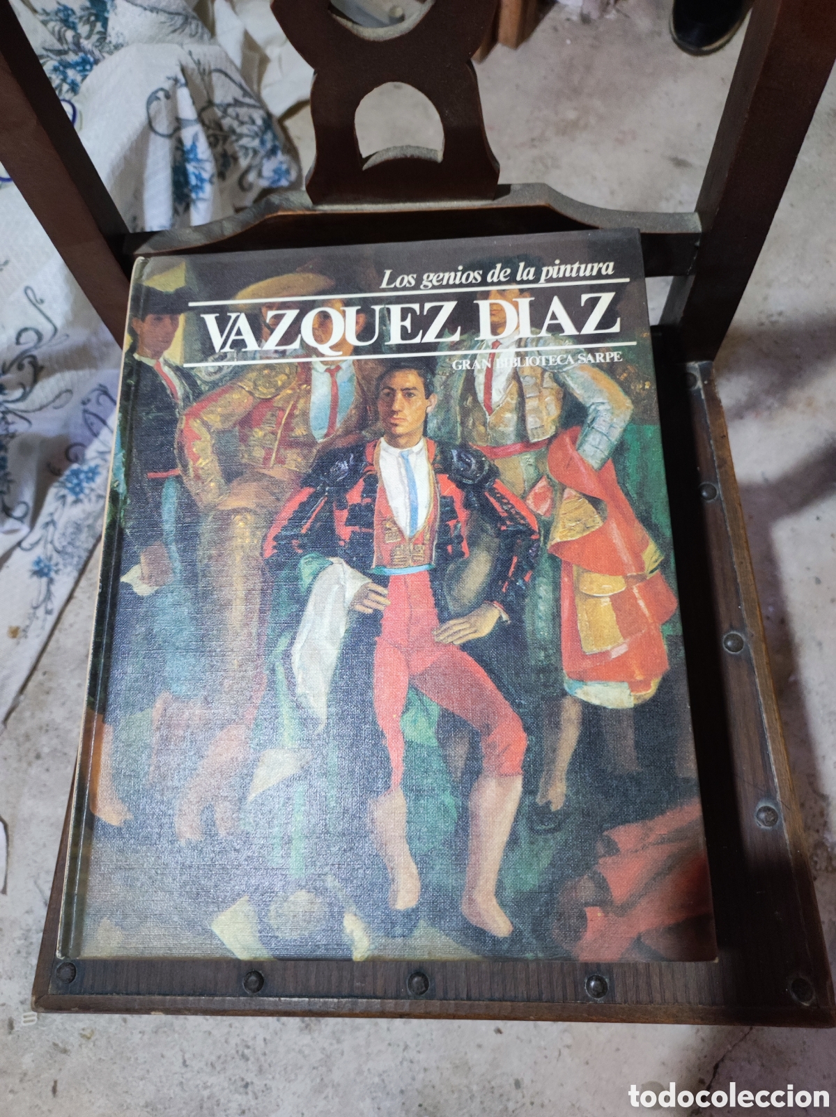 Libros de segunda mano: VAZQUEZ DIAZ - LOS GENIOS DE LA PINTURA - GRAN BIBLIOTECA SARPE / N&Uacute;MERO 12