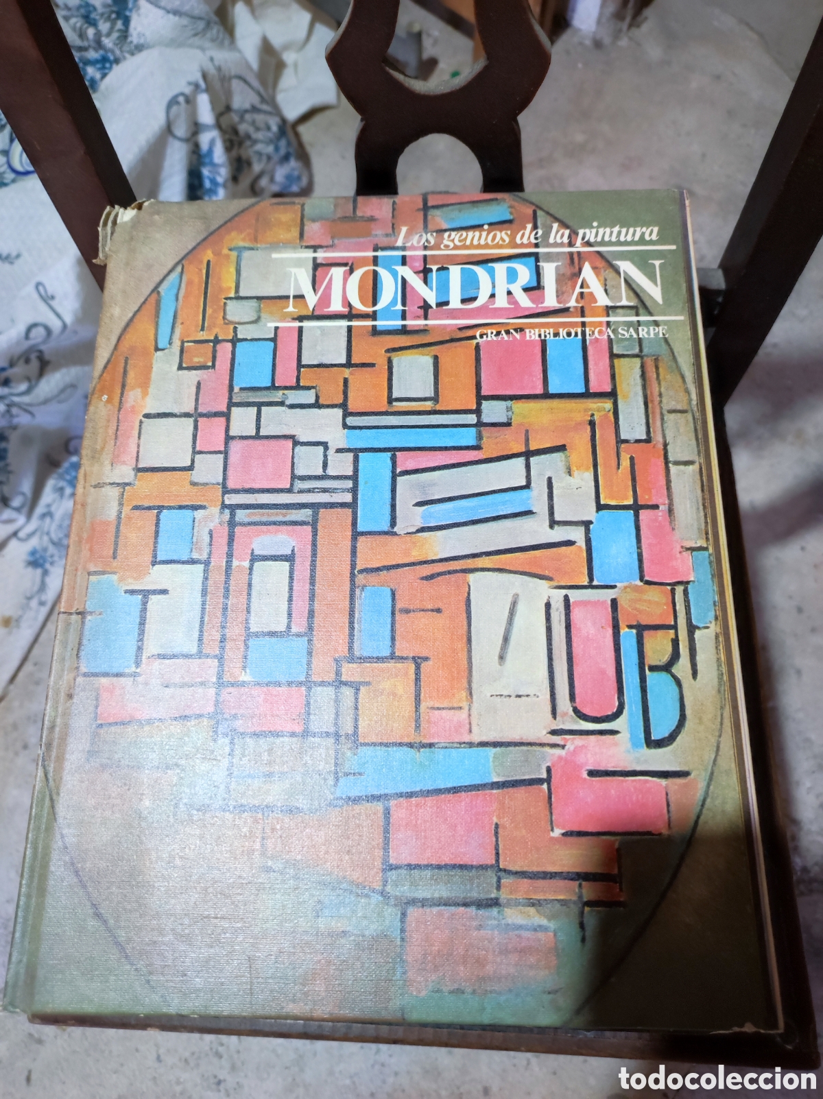 Libros de segunda mano: MONDRIAN - LOS GENIOS DE LA PINTURA - GRAN BIBLIOTECA SARPE / N&Uacute;MERO 17