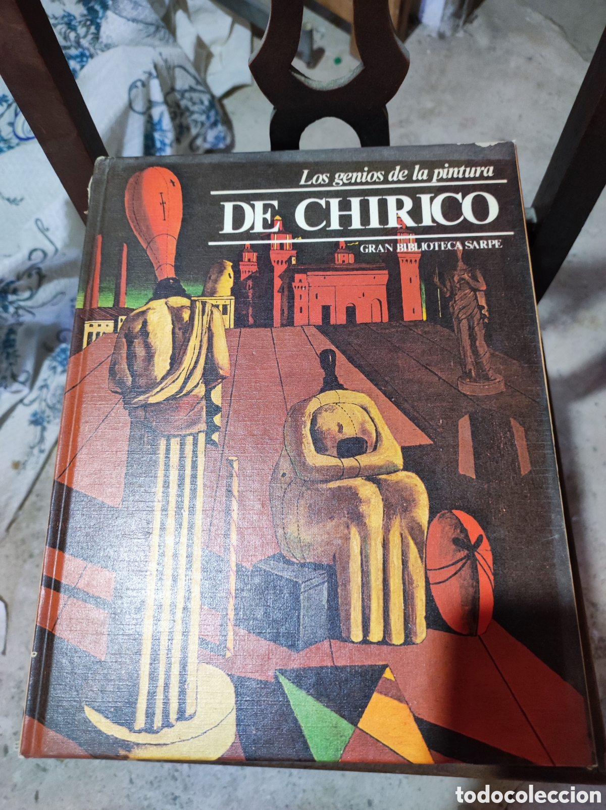Libros de segunda mano: DE CHIRICO - LOS GENIOS DE LA PINTURA - GRAN BIBLIOTECA SARPE / N&Uacute;MERO 19