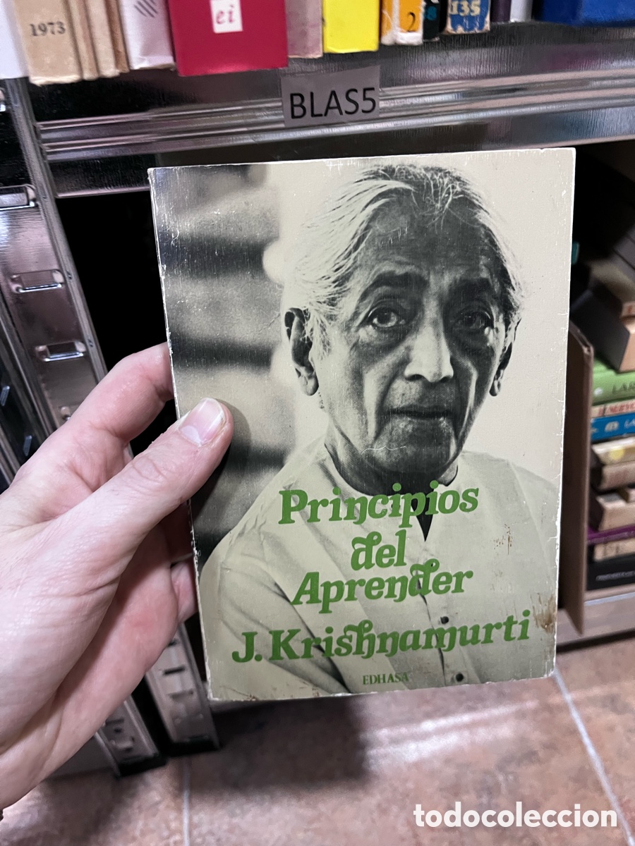Libros de segunda mano: Blas5 Krishnamurti Principios del aprender