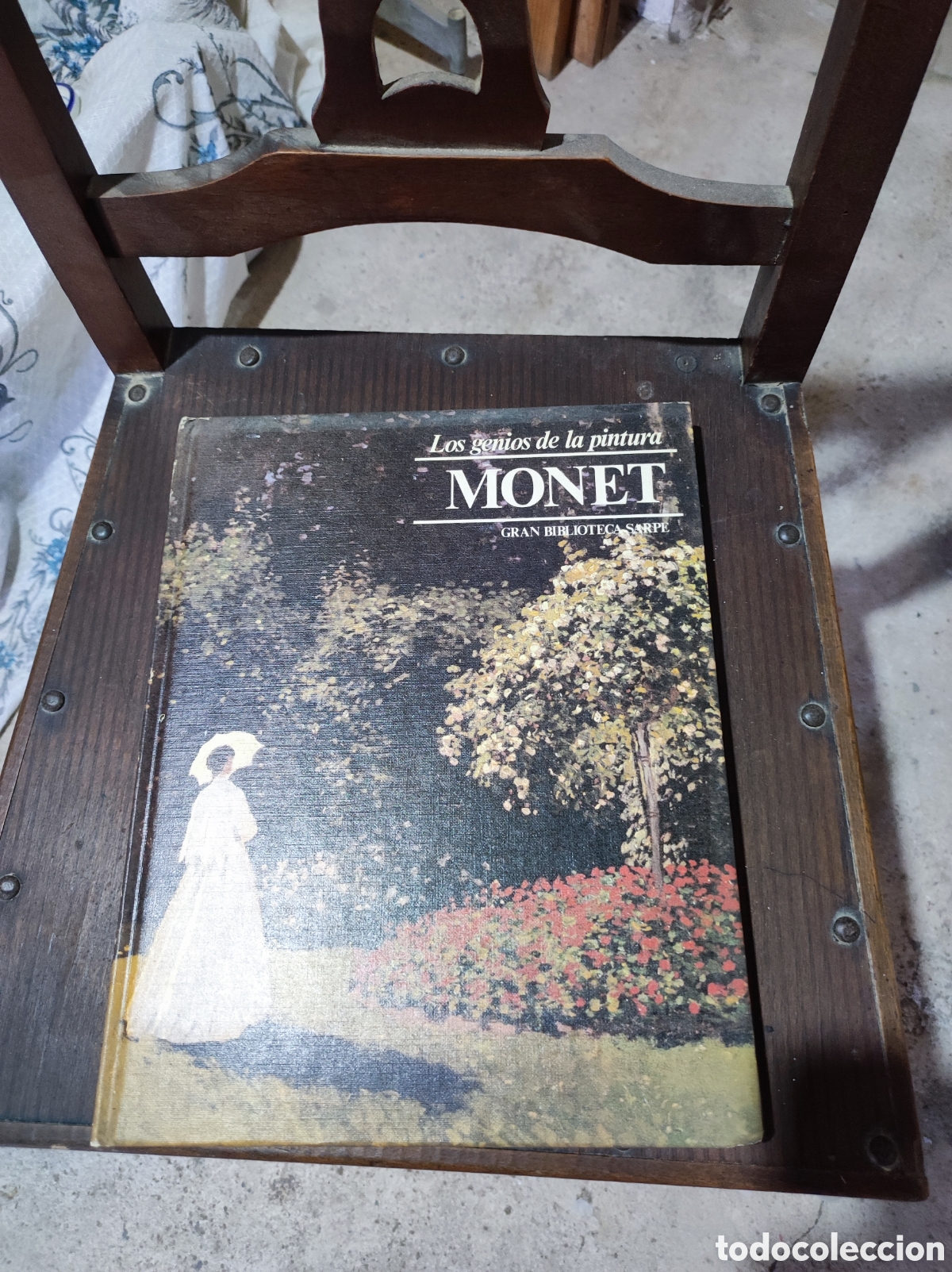 Libros de segunda mano: MONET - LOS GENIOS DE LA PINTURA - GRAN BIBLIOTECA SARPE / N&Uacute;MERO 61