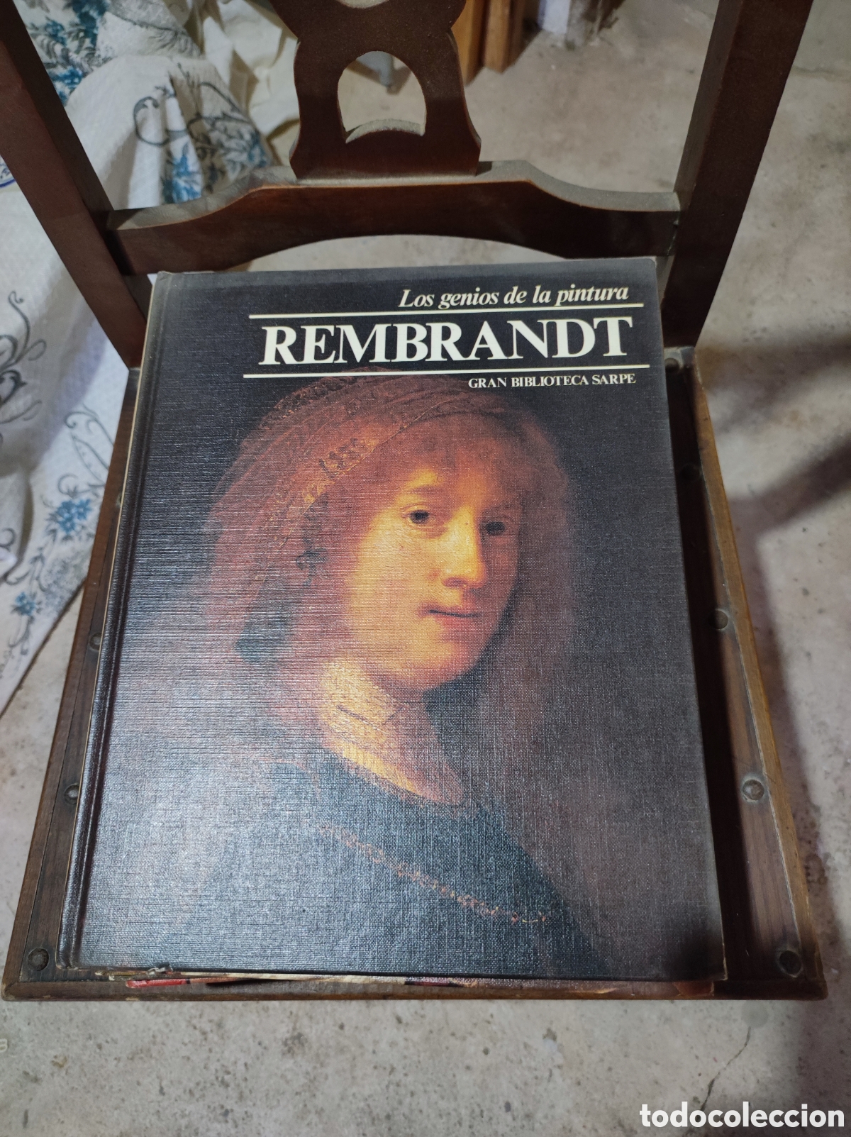 Libros de segunda mano: REMBRANDT - LOS GENIOS DE LA PINTURA - GRAN BIBLIOTECA SARPE / N&Uacute;MERO 31