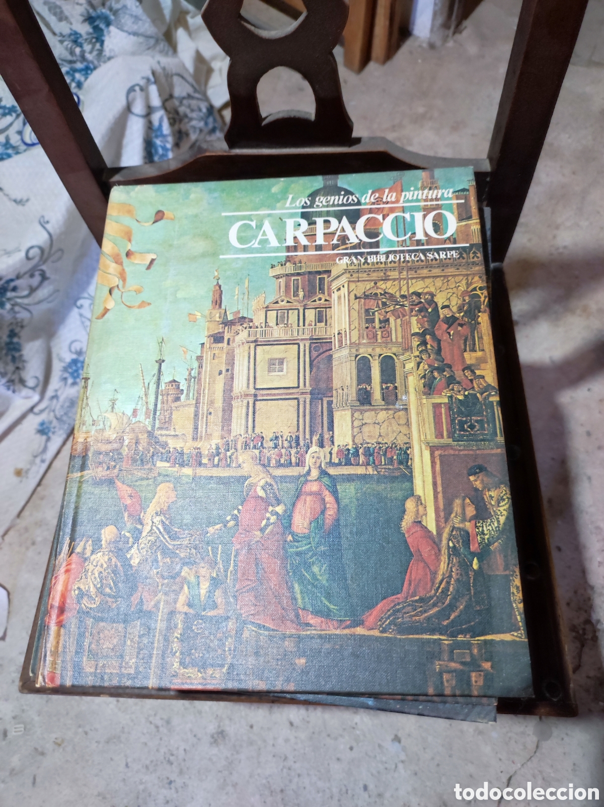 Libros de segunda mano: CARPACCIO - LOS GENIOS DE LA PINTURA - GRAN BIBLIOTECA SARPE / N&Uacute;MERO 33