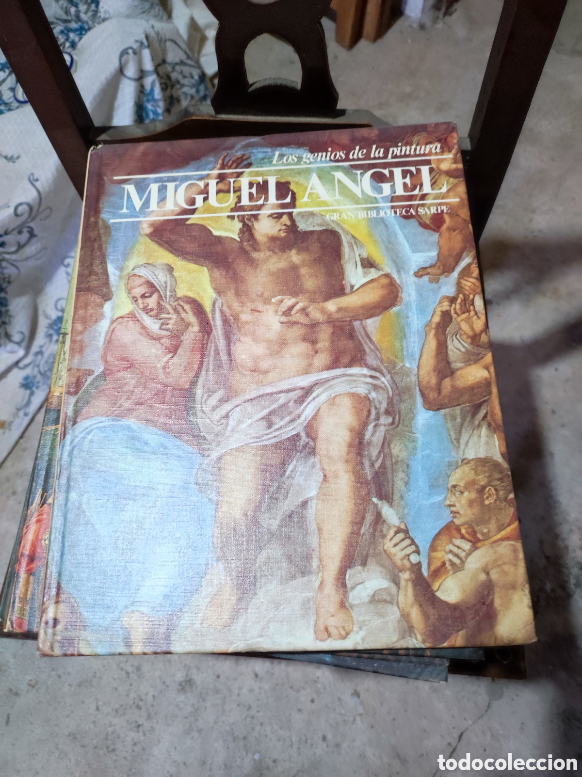 Libros de segunda mano: MIGUEL ANGEL - LOS GENIOS DE LA PINTURA - GRAN BIBLIOTECA SARPE / N&Uacute;MERO 34