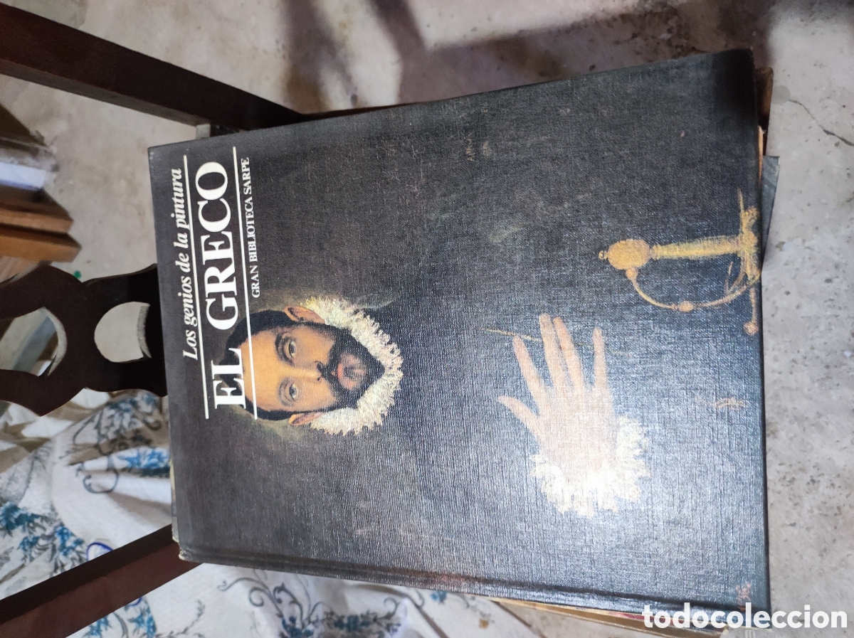 Libros de segunda mano: EL GRECO - LOS GENIOS DE LA PINTURA - GRAN BIBLIOTECA SARPE / N&Uacute;MERO 32