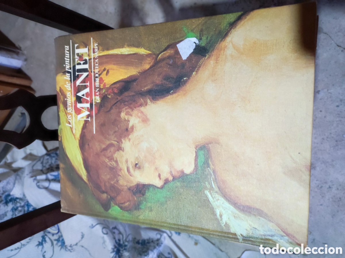 Libros de segunda mano: MANET - LOS GENIOS DE LA PINTURA - GRAN BIBLIOTECA SARPE / N&Uacute;MERO 3