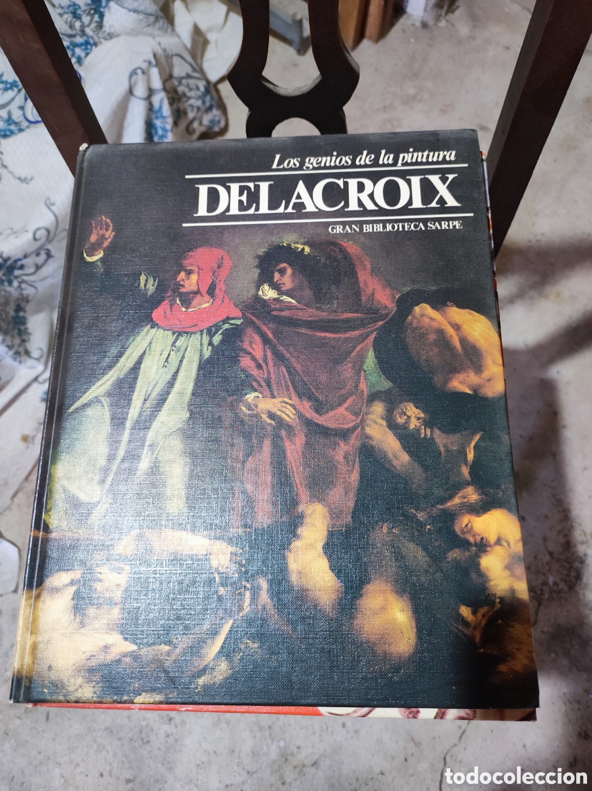 Libros de segunda mano: DELACROIX - LOS GENIOS DE LA PINTURA - GRAN BIBLIOTECA SARPE / N&Uacute;MERO 7