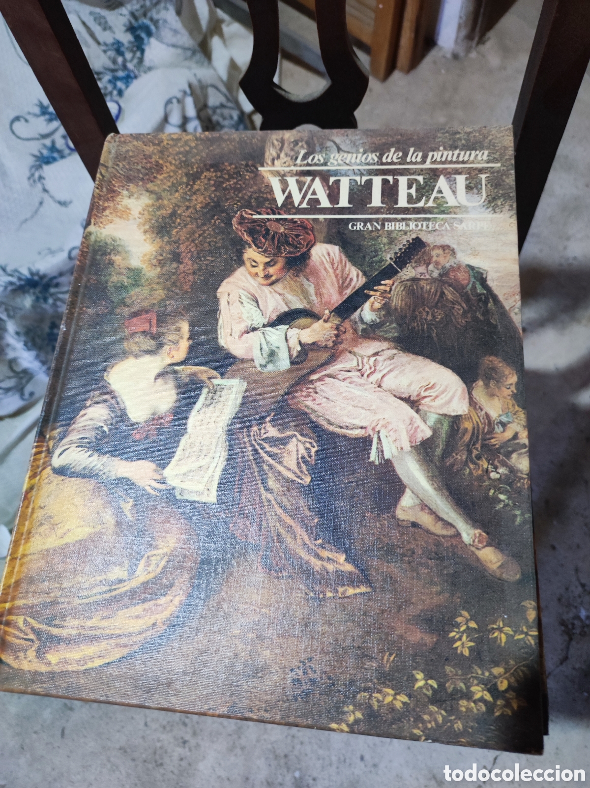 Libros de segunda mano: WATTEAU - LOS GENIOS DE LA PINTURA - GRAN BIBLIOTECA SARPE / N&Uacute;MERO 28