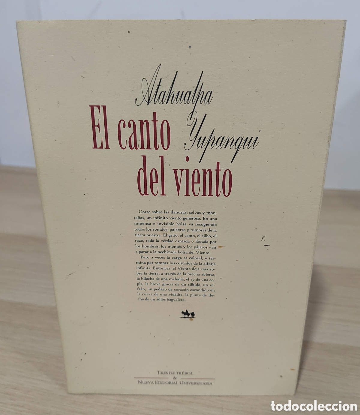 Libros de segunda mano: El canto del viento - Atahualpa Yupanqui
