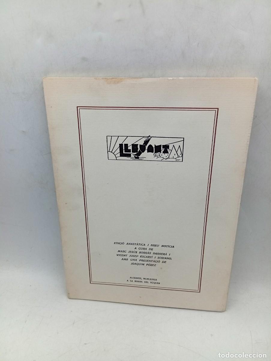 Libros de segunda mano: LLEVANT SETMARI LOCAL, 1931. ALGEMES&Iacute;, 1989 A LA RIBERA DE X&Uacute;QUER.