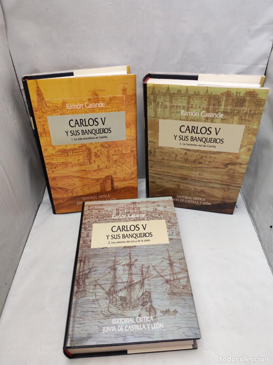 Second hand books: Carlos V y sus Banqueros, Tomos I, II y III (Edici&oacute;n Conmemorativa del Centenario, OBRA COMPLETA)