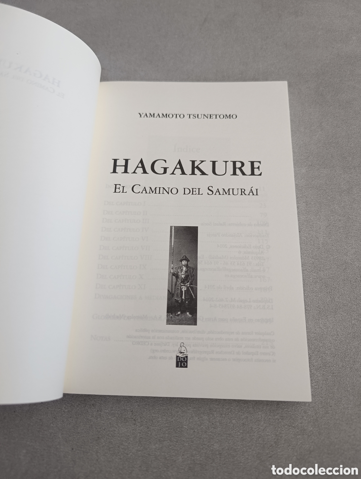 Libros de segunda mano: Hagakure. El camino del Samur&aacute;i. Yamamoto Tsunetomo. - Foto 4