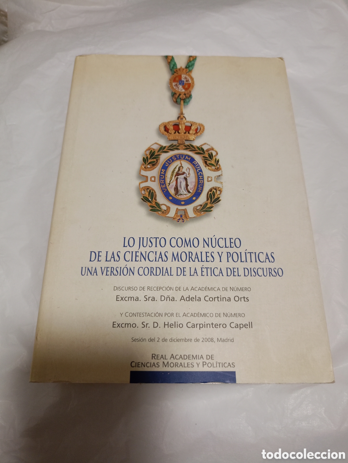 Libros de segunda mano: LO JUSTO COMO NUCLEO DE LAS CIENCIAS MORALES Y POLITICAS