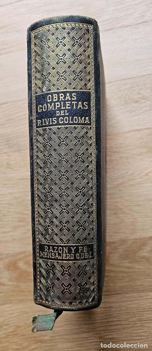 Libros de segunda mano: Obras completas del P. Luis Coloma - Foto 3