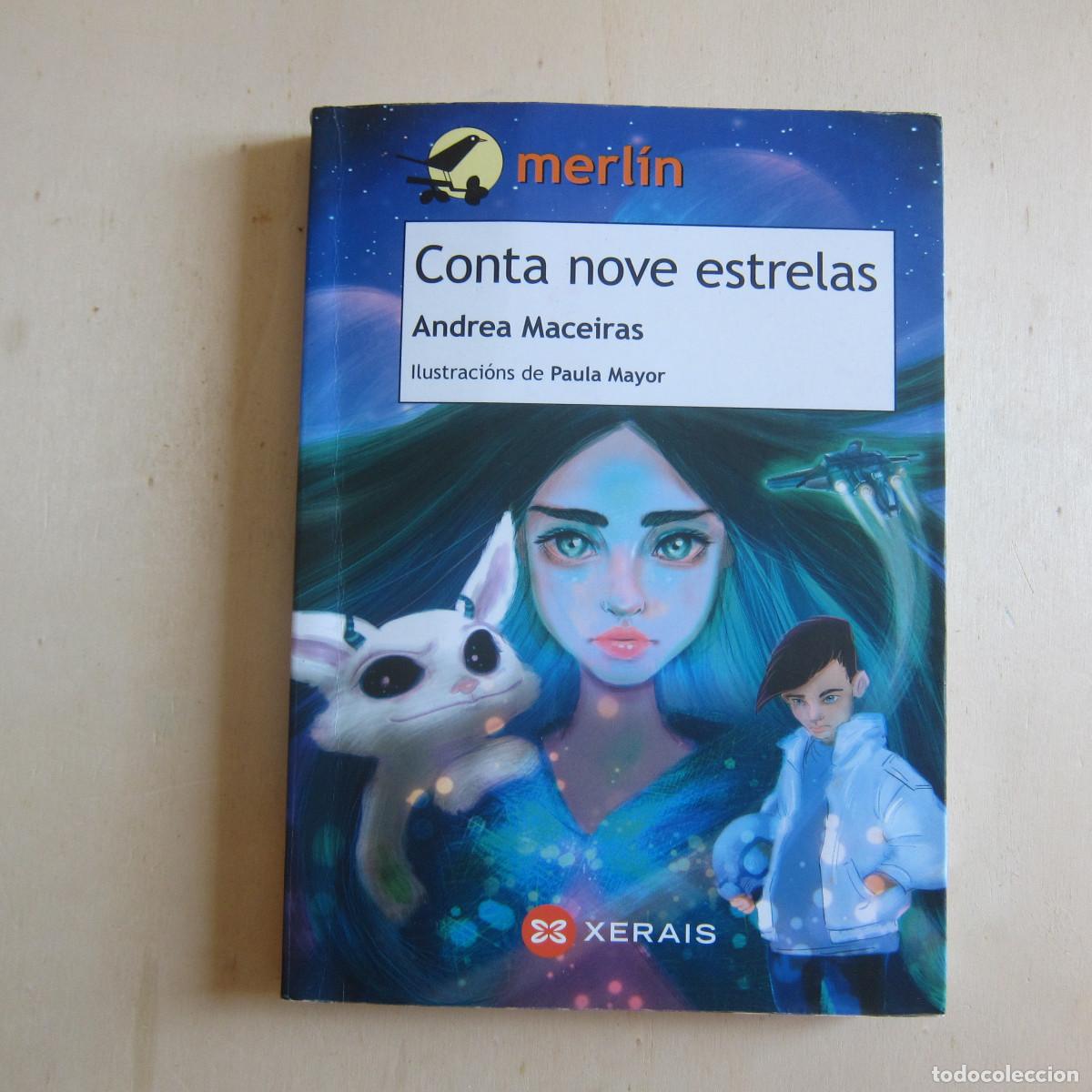 Libros de segunda mano: CONTA NOVE ESTRELAS - ANDREA MACEIRAS (MERL&Iacute;N) INFANTIL