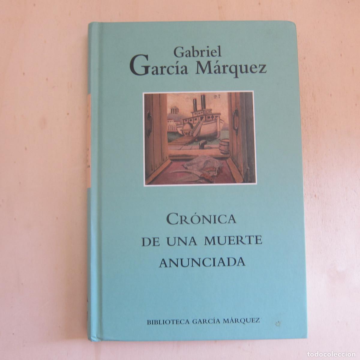 Libros de segunda mano: CR&Oacute;NICA DE UNA MUERTE ANUNCIADA - GABRIEL GARC&Iacute;A M&Aacute;RQUEZ (MONDADORI) NOVELA