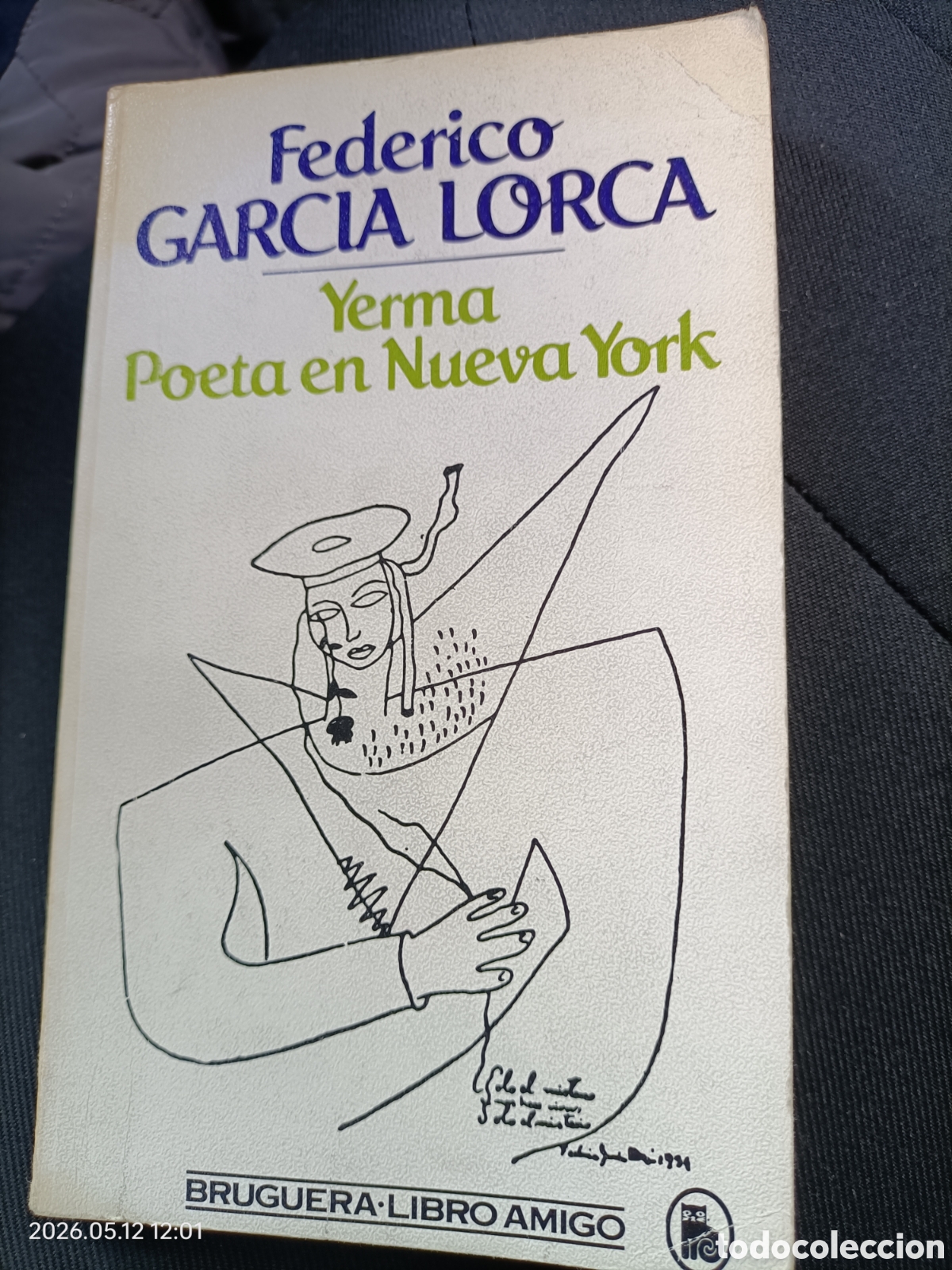 Libros de segunda mano: Yerma poeta en nueva York de Federico Garc&iacute;a Lorca