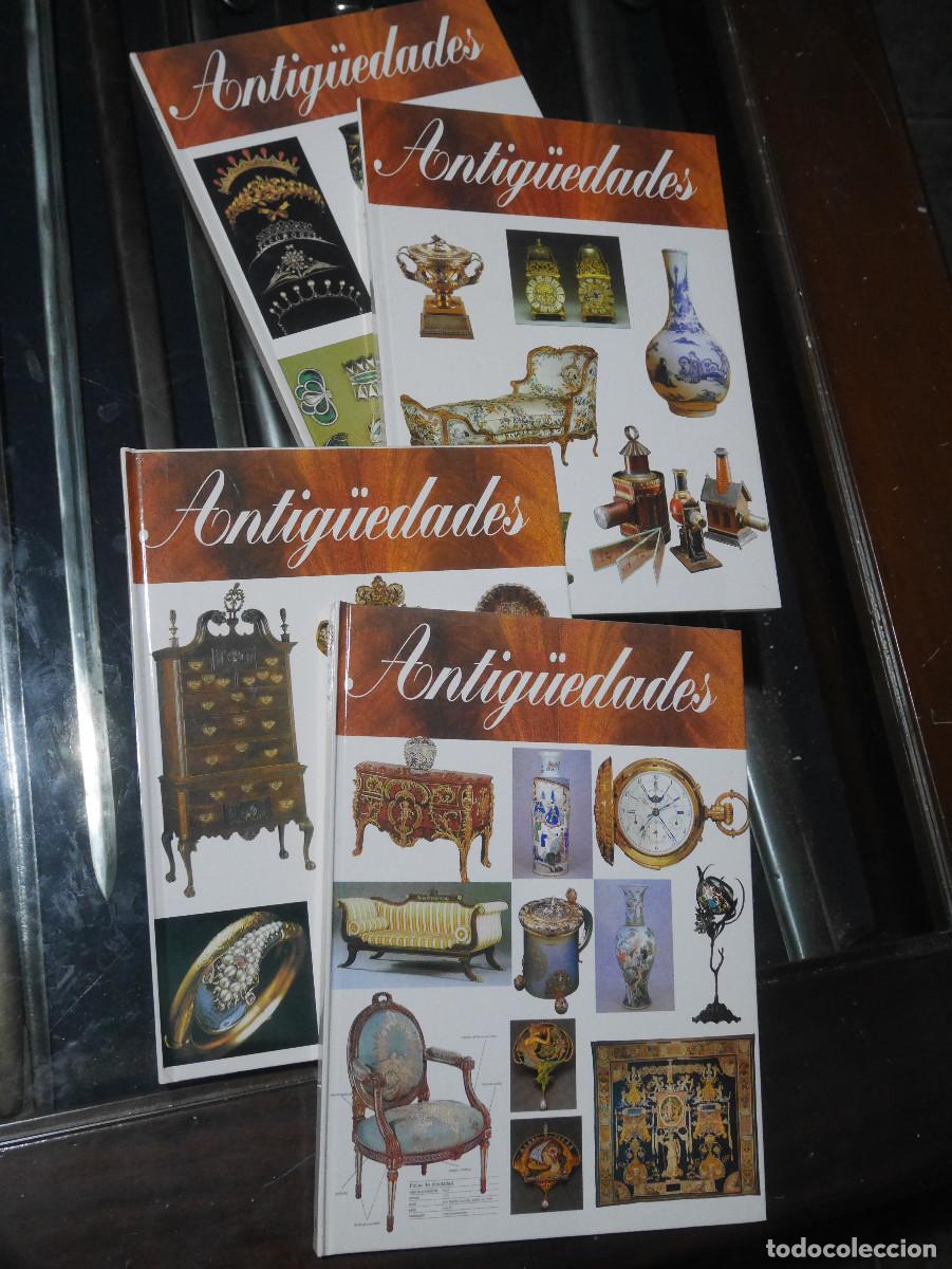Libros de segunda mano: 4 tomos, enciclopedia de las antig&uuml;edades, muchos art&iacute;culos y muy ilustrado