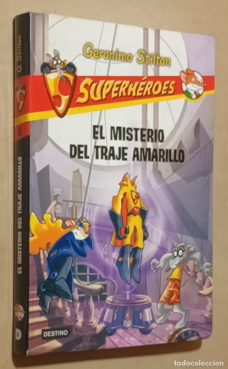 Libros de segunda mano: GERONIMO STILTON - EL MISTERIO DEL TRAJE AMARILLO - PLANETA - 2012