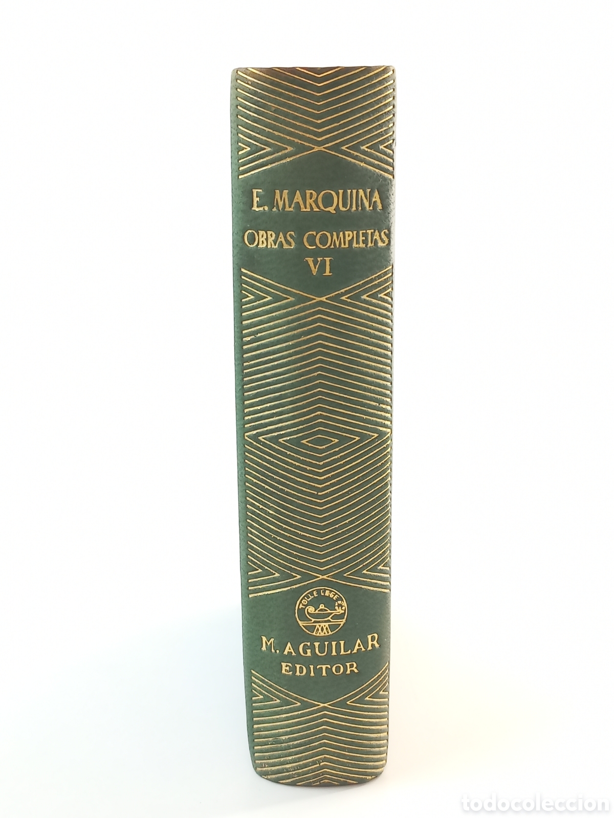 Libros de segunda mano: Obras Completas VI Eduardo Marquina. Aguilar, colecci&oacute;n Joya, primera edici&oacute;n, 1944. Ilustrado.