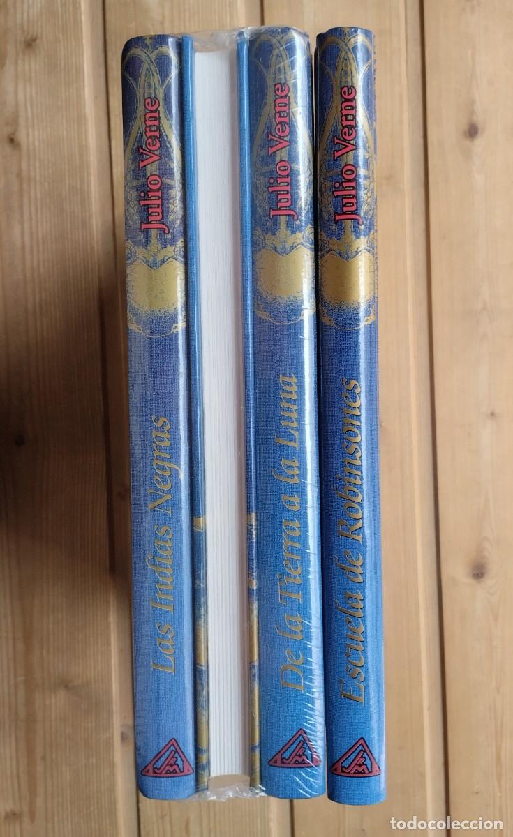 Libros de segunda mano: Lote de libros de Julio Verne. 2000, Ediciones Rueda - Foto 2